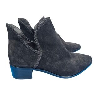 Lucky Brand Booties Terisha Black Suede 9 M
